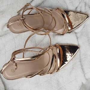Rose Gold heels